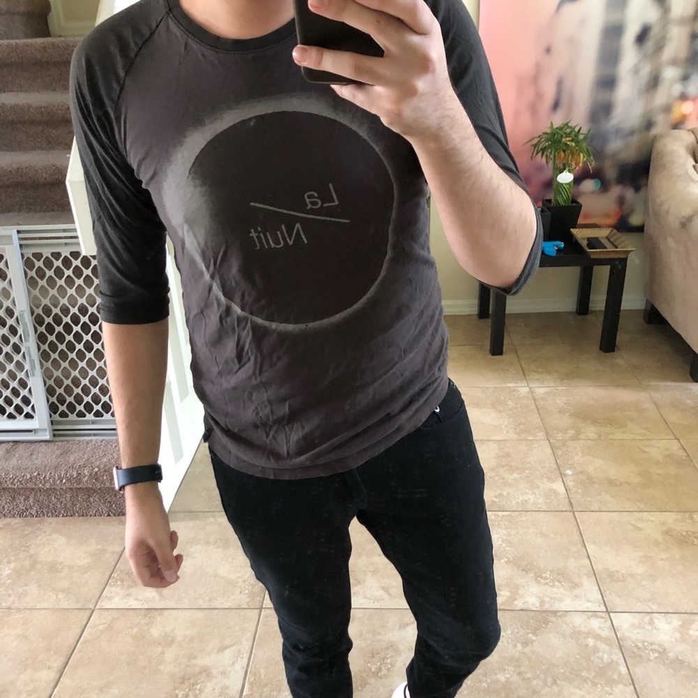 Cotton on “La Nuit” graphic baseball tee